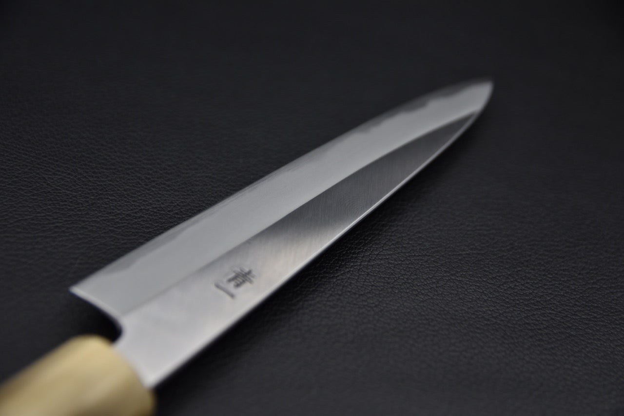 Hitohira Tanaka Kyuzo Aogami #1 Migaki Petty 150mm Ziricote