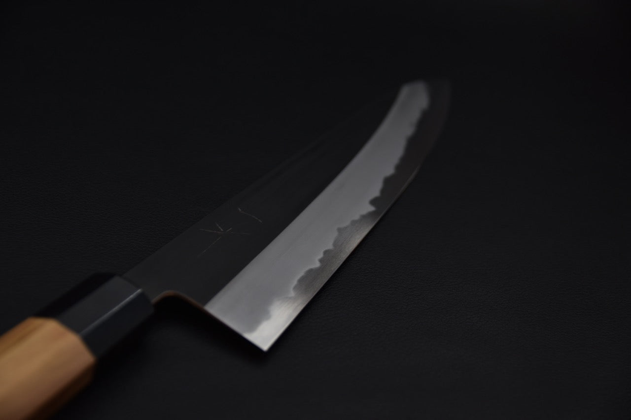 Hitohira Tanaka Kyuzo Aogami #1 Kurouchi Gyuto 240mm Yakusugi