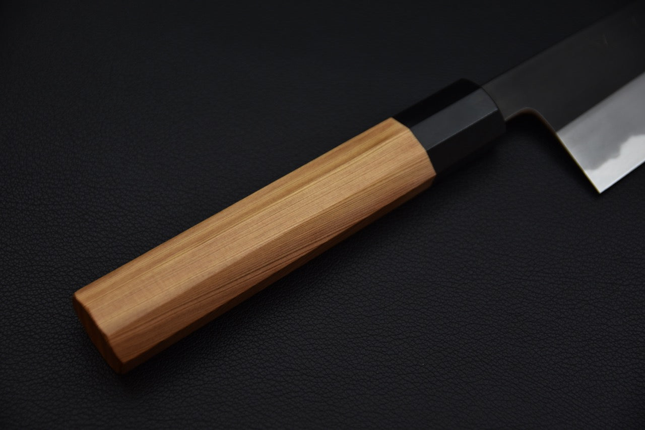 Hitohira Tanaka Kyuzo Aogami #1 Kurouchi Gyuto 240mm Yakusugi