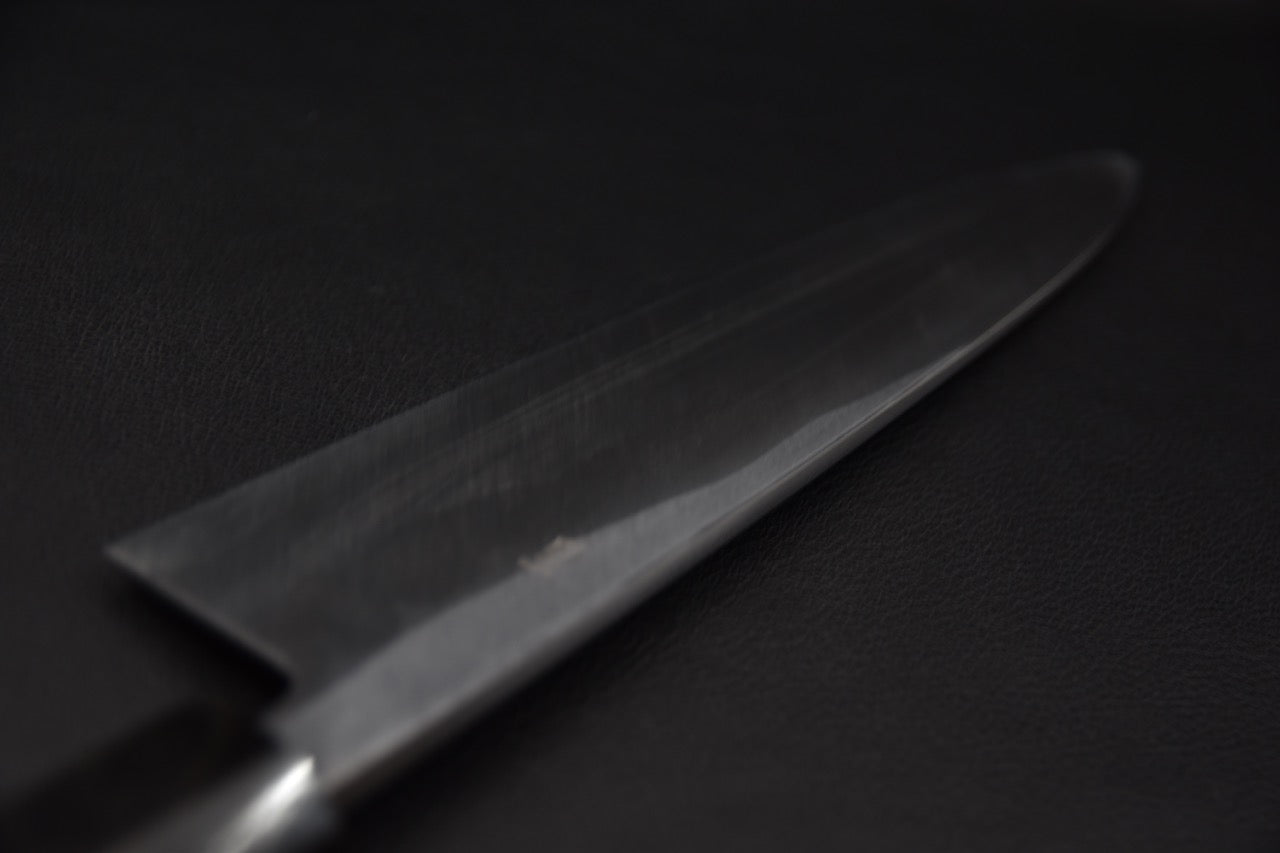Hitohira Tanaka Manzo Shirogami #2 Mioroshi Deba 240mm Ebony