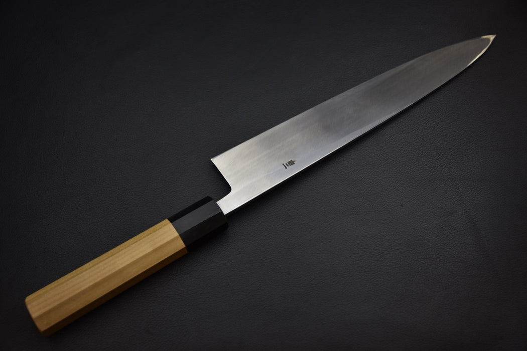 Hitohira Tanaka Manzo Shirogami #2 Mioroshi Deba 270mm Ho