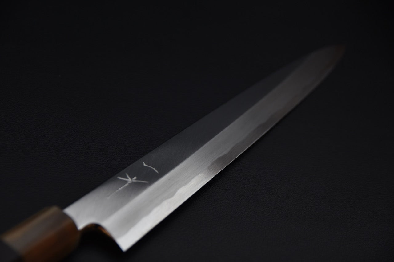 Hitohira Tanaka Mosuke Aogami #1 Yanagiba 270mm Ebony