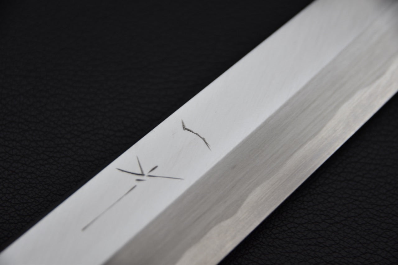 Hitohira Tanaka Mosuke Aogami #1 Yanagiba 270mm Ebony