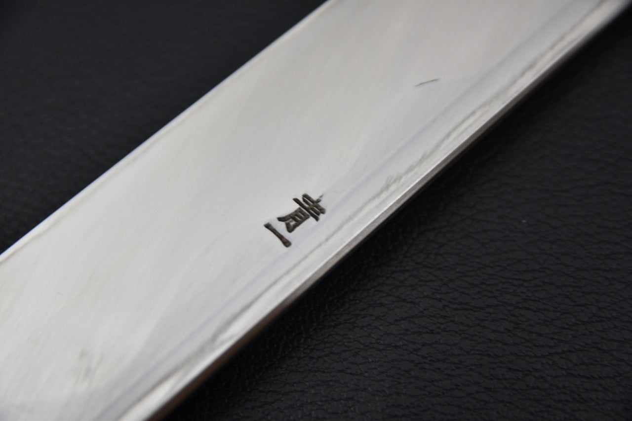 Hitohira Tanaka Mosuke Blue #1 Sakimaru Takobiki Poli Miroir 300mm Ébène