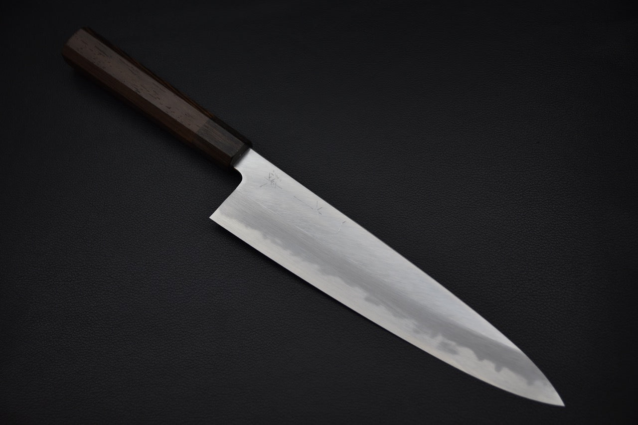 Hitohira Tanaka Ren Shirogami #2 Gyuto 240mm Tagayasan