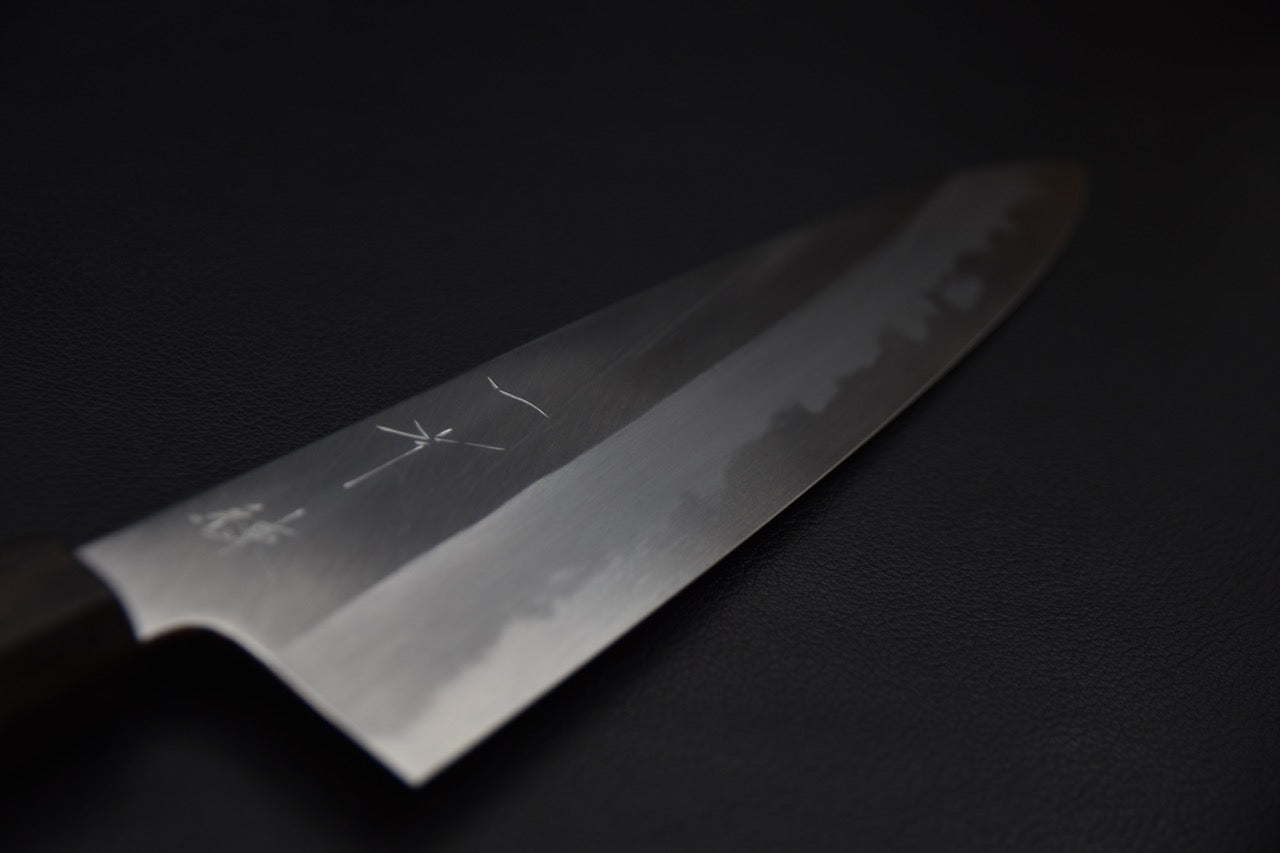 Hitohira Tanaka Ren Shirogami #2 Gyuto 240mm Tagayasan