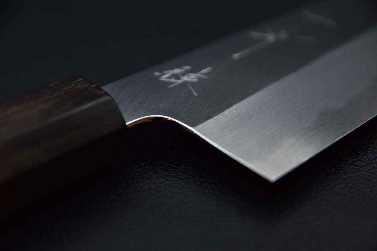 Hitohira Tanaka Ren Shirogami #2 Gyuto 240mm Tagayasan