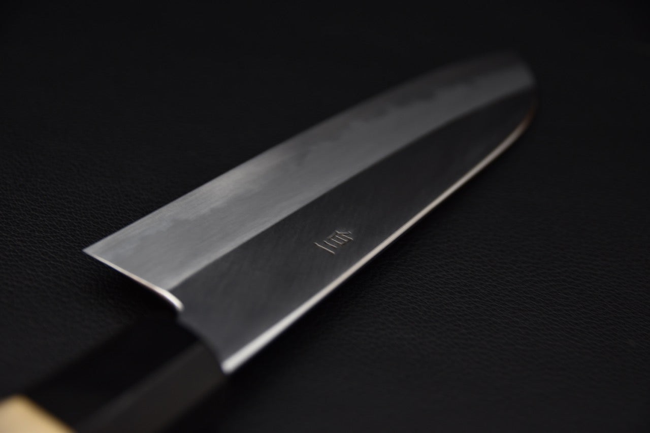 Hitohira Tanaka Ren Shirogami #2 Santoku 180mm Ho