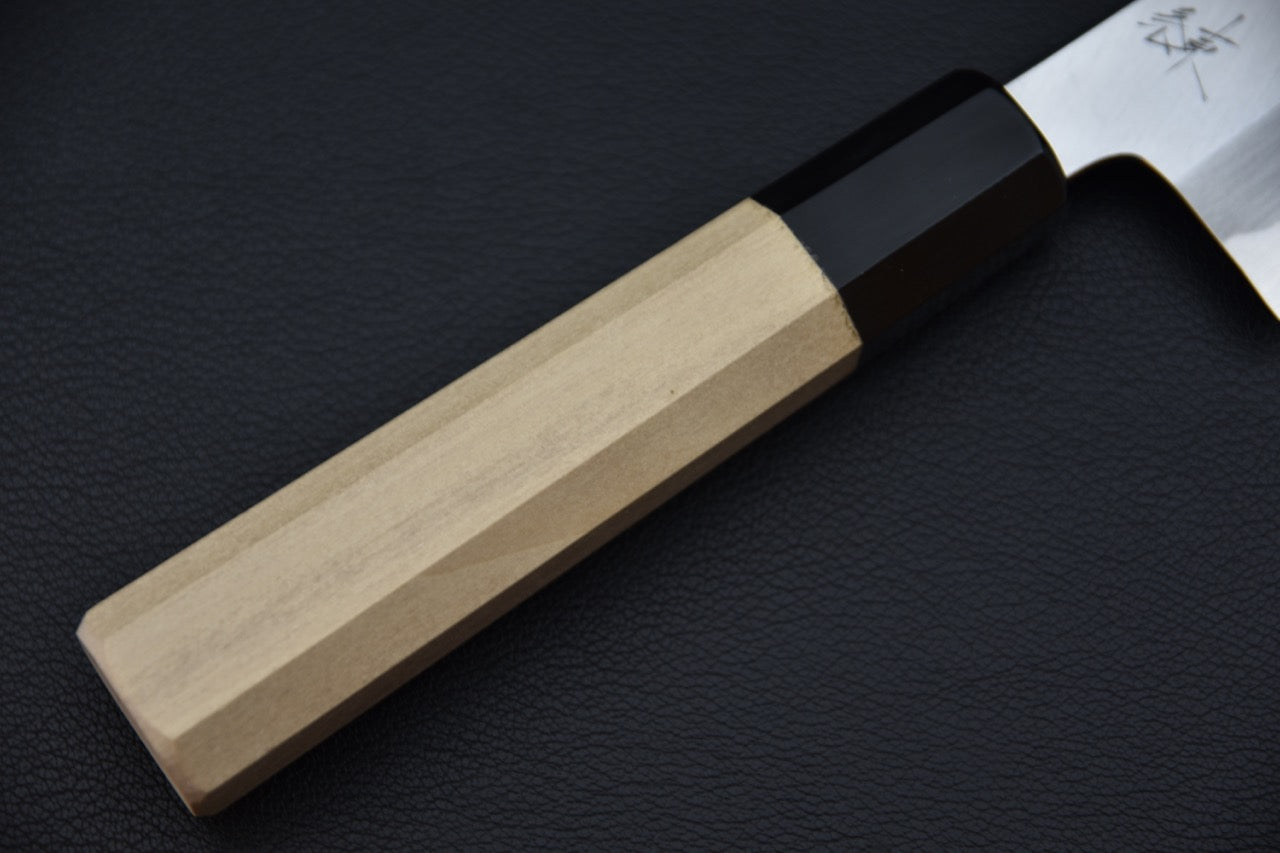 Hitohira Tanaka Ren Shirogami #2 Santoku 180mm Ho