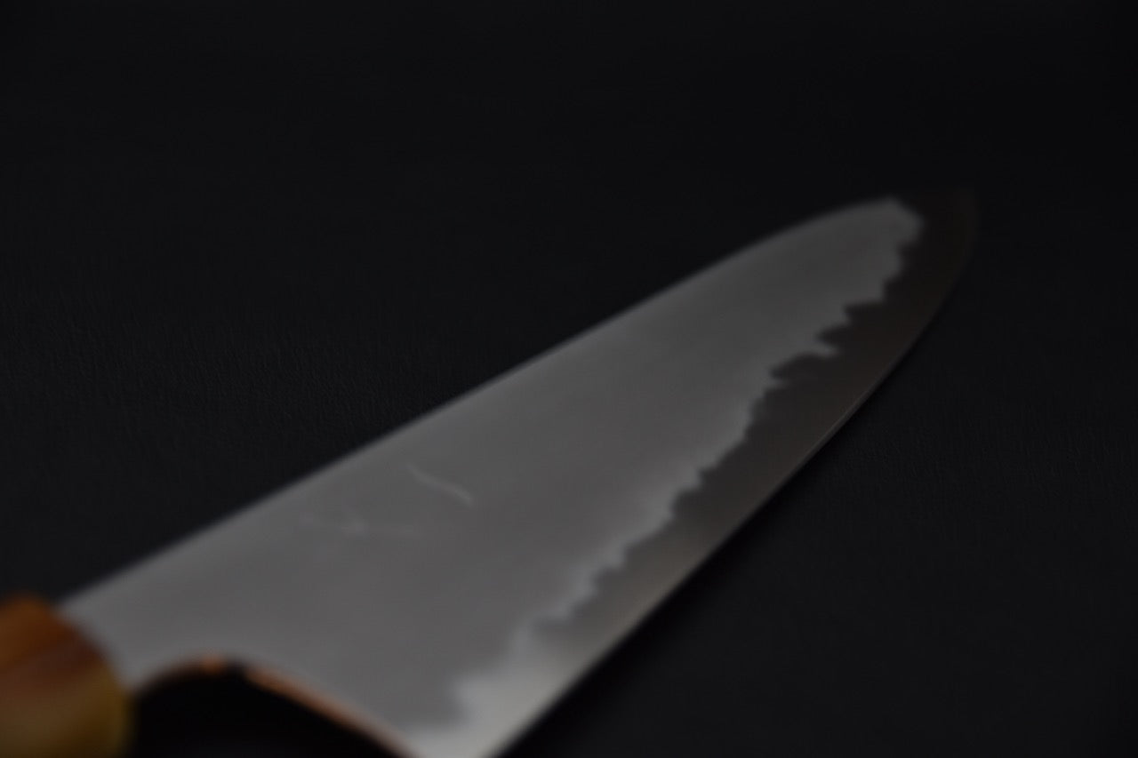Hitohira Tanaka Yohei Aogami #1 Kasumi Gyuto 240mm Ébène