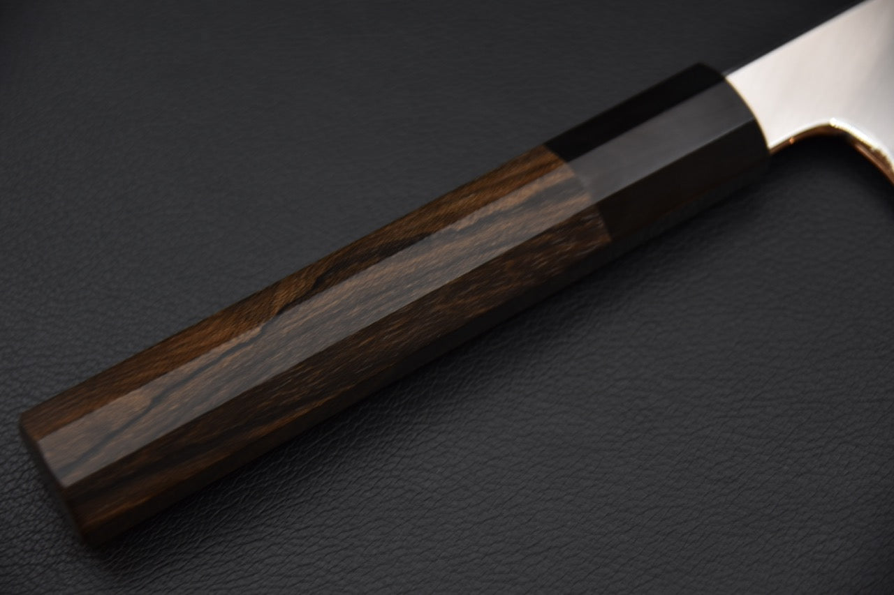 Hitohira Togashi Aogami #1 Migaki Gyuto 240mm Ziricote