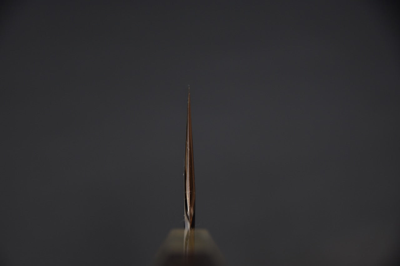 Hitohira Togashi Aogami #1 Stainless Clad Migaki Nakiri 180mm Taihei Ebony