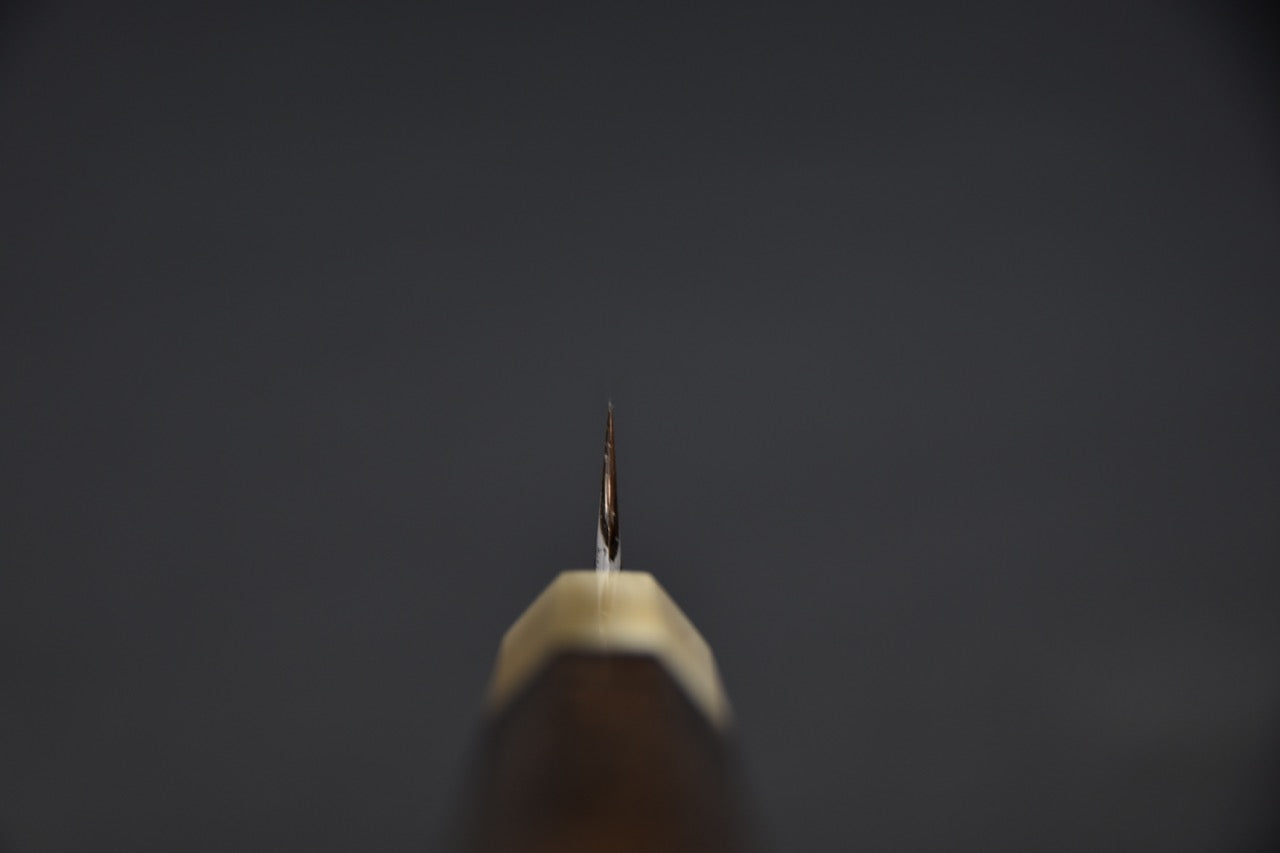 Hitohira Togashi Aogami #1 Stainless Clad Migaki Petty 165mm Ziricote