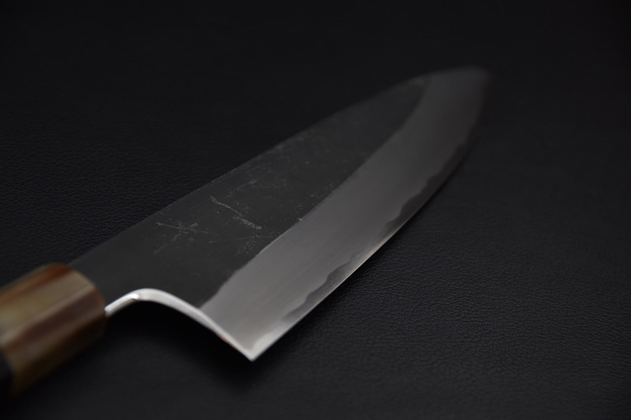 Hitohira Togashi Aogami #2 Kurouchi Gyuto 210mm Ébène