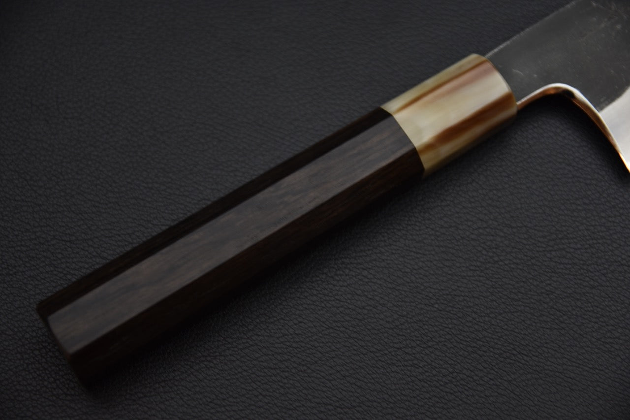 Hitohira Togashi Aogami #2 Kurouchi Gyuto 210mm Ébène