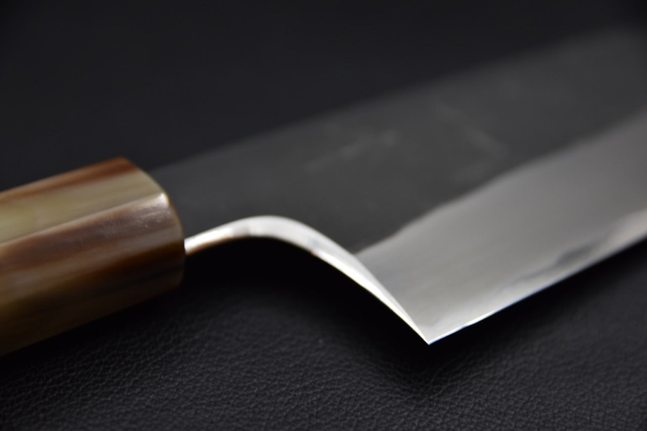 Hitohira Togashi Aogami #2 Kurouchi Gyuto 210mm Ébène