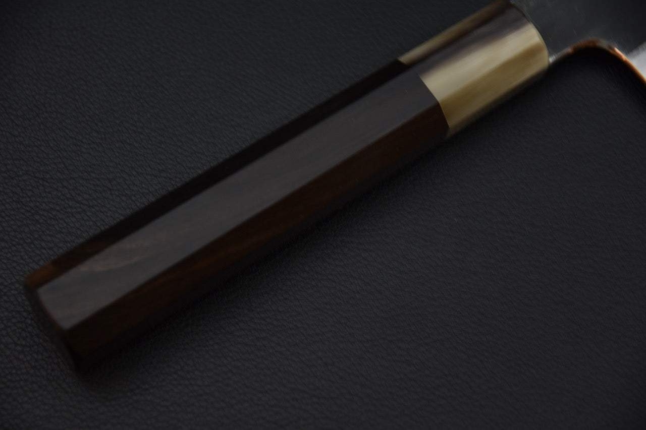 Hitohira Togashi Aogami #2 Kurouchi Kiritsuke Gyuto 240mm Ebony