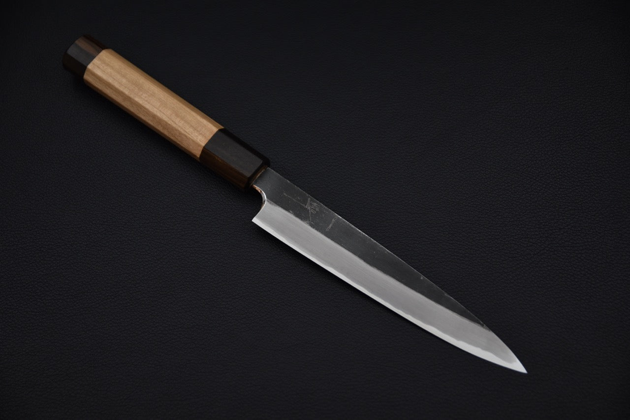 Hitohira Togashi Aogami #2 Kurouchi Petty 165mm Cerisier