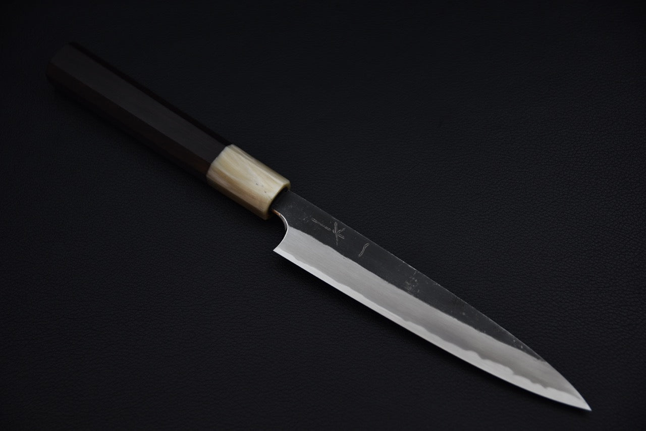 Hitohira Togashi Aogami #2 Kurouchi Petty 165mm Ebony
