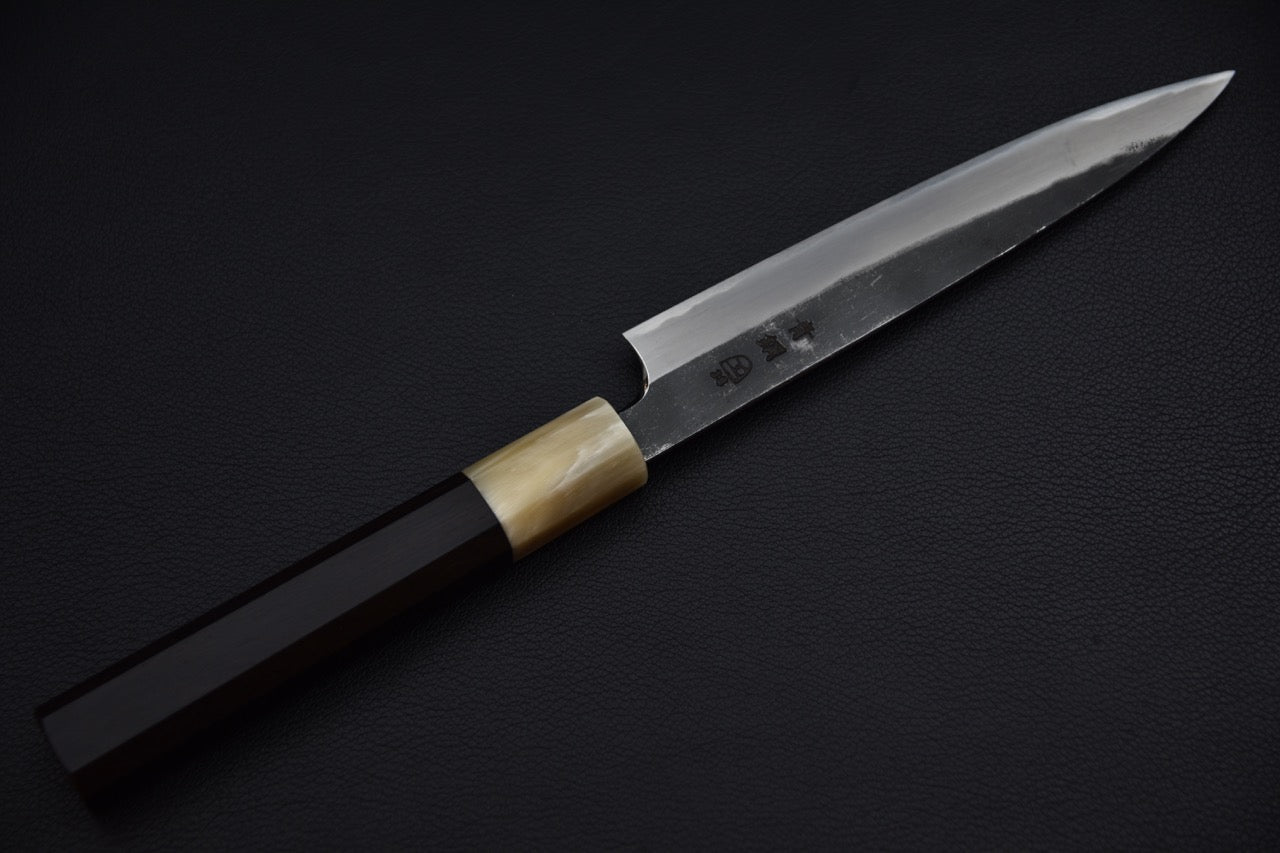 Hitohira Togashi Aogami #2 Kurouchi Petty 165mm Ebony