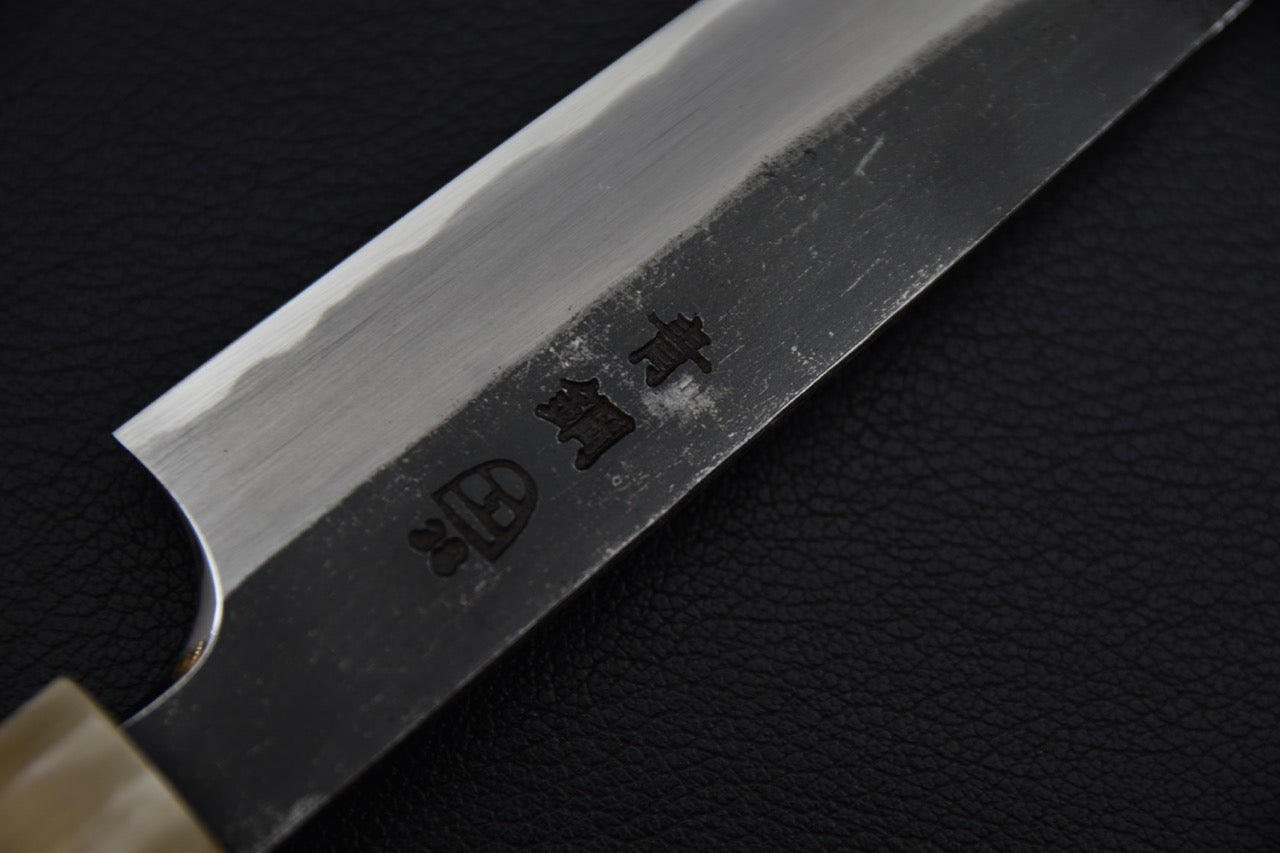 Hitohira Togashi Aogami #2 Kurouchi Petty 165mm Ebony