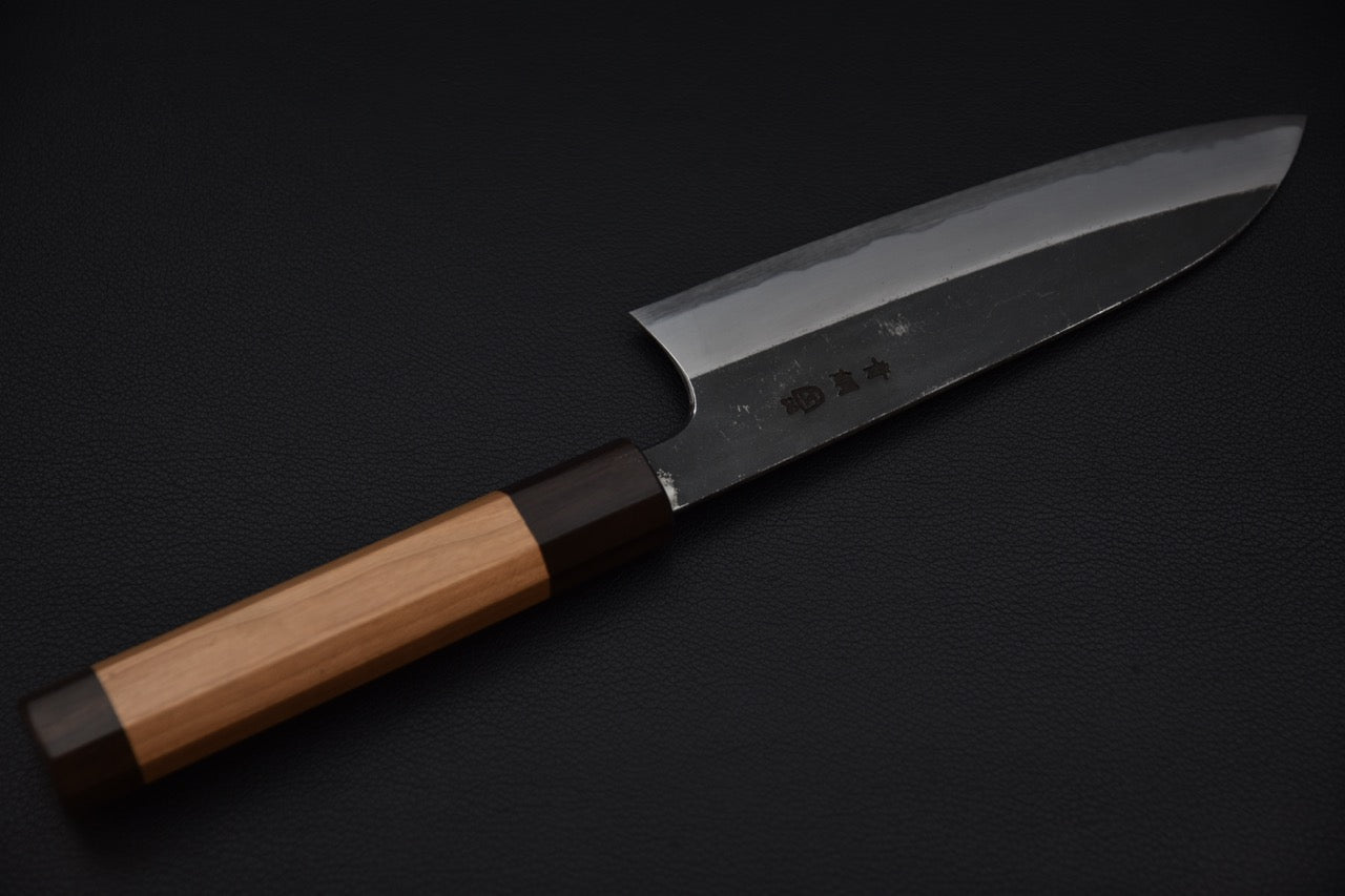 Hitohira Togashi Aogami #2 Kurouchi Santoku Cerisier