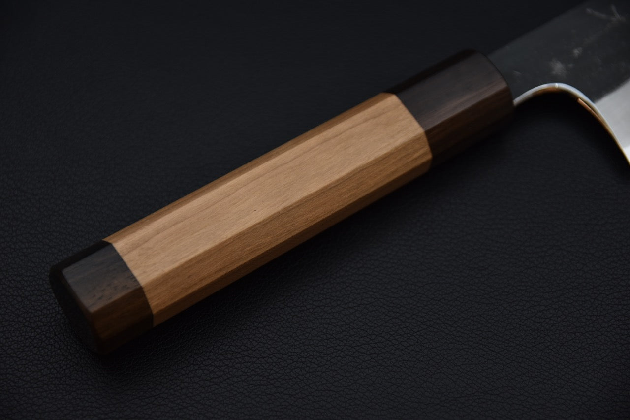 Hitohira Togashi Aogami #2 Kurouchi Santoku Cerisier