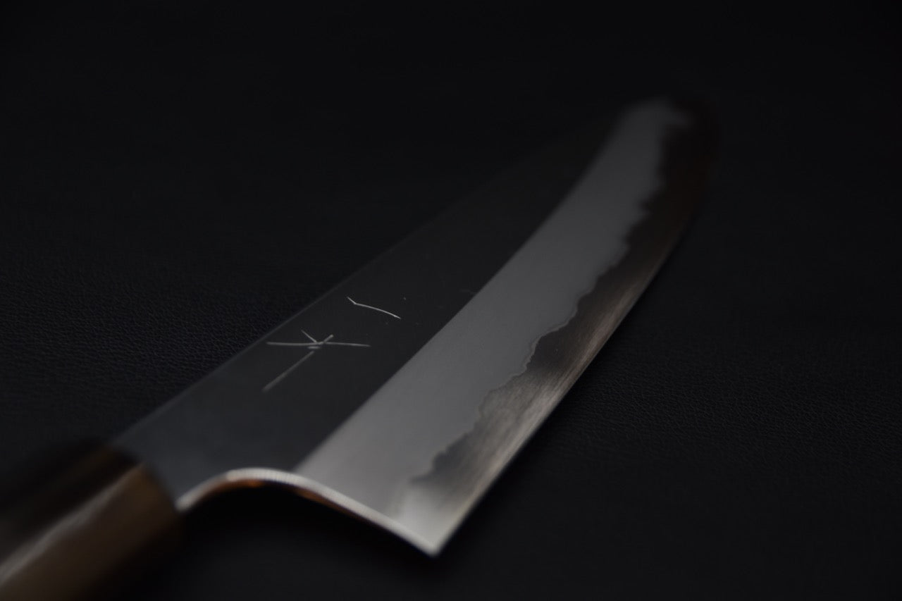 Hitohira Togashi Aogami #1 Migaki Gyuto 240mm Taihei Ébène
