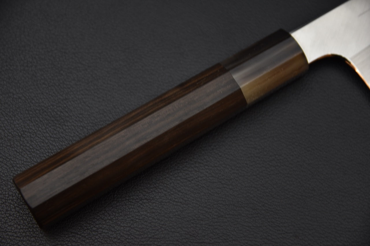 Hitohira Togashi Aogami #1 Migaki Gyuto 240mm Taihei Ébène