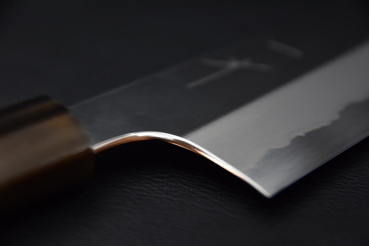 Hitohira Togashi Aogami #1 Migaki Gyuto 240mm Taihei Ébène