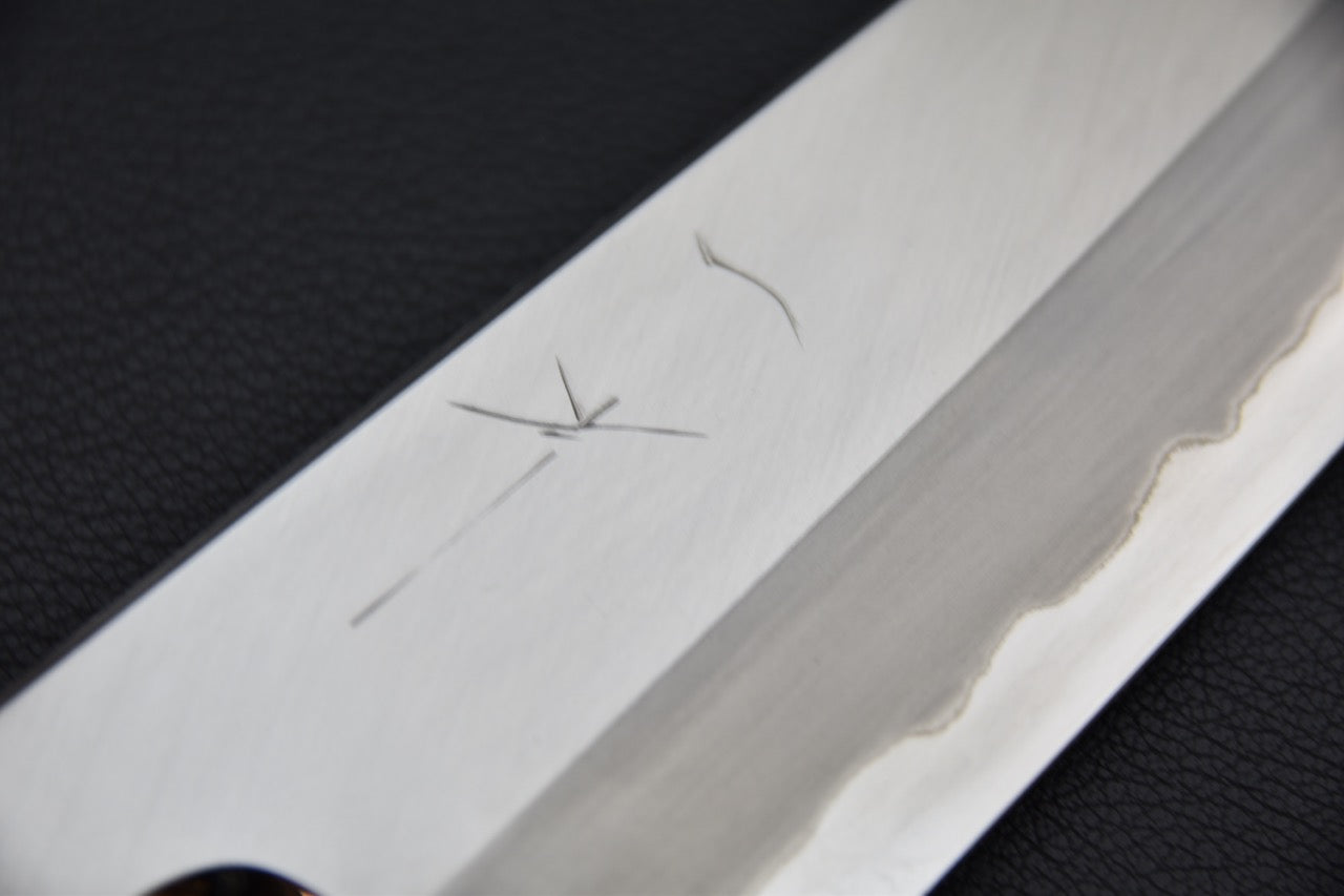 Hitohira Togashi Shrogami #1 Stainless Clad Kiritsuke Gyuto 210mm Ziricote