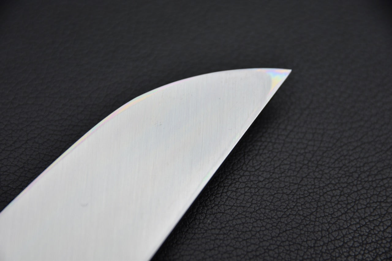 Hitohira Togashi Shirogami #1 Mizu Honyaki Yanagiba Sakimaru 330mm Taihei Ebony