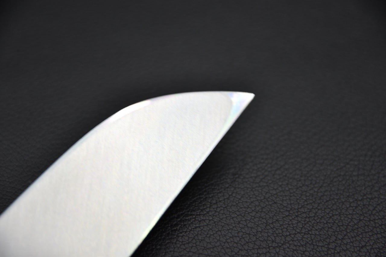 Hitohira Togashi Shirogami #1 Notaremon Mizu Honyaki Yanagiba Sakimaru 300mm Taihei Ebony