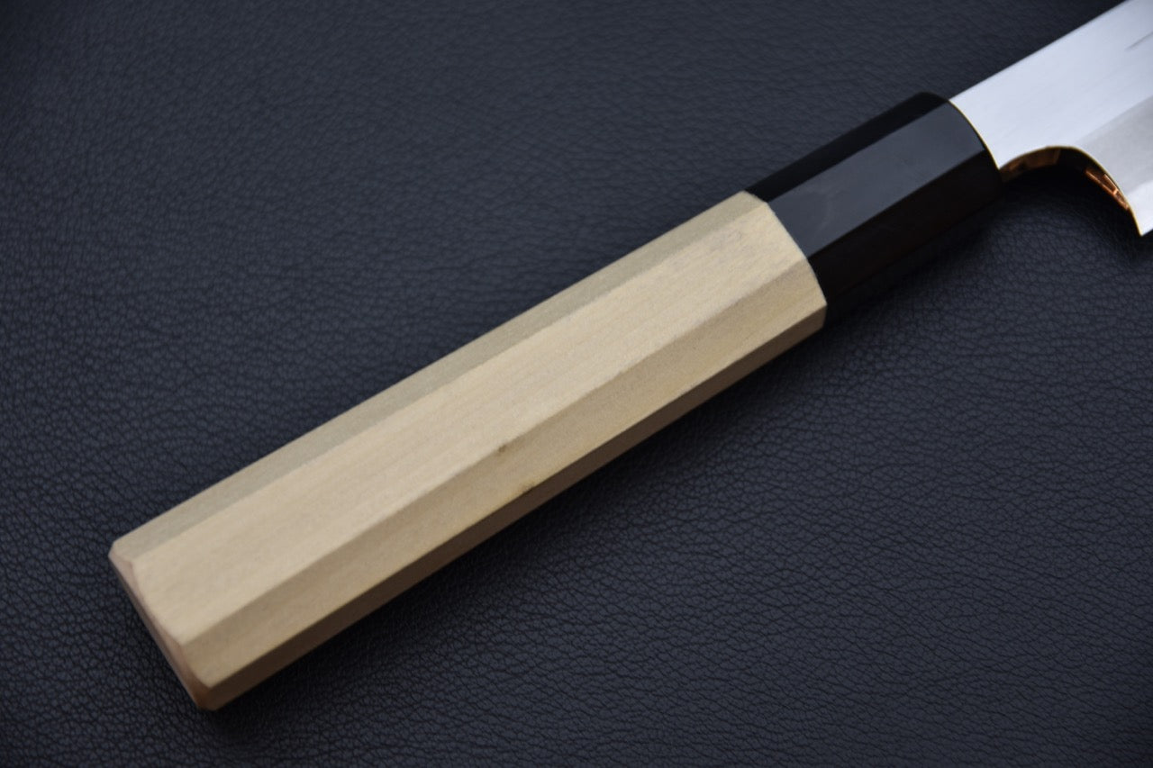 Hitohira Togashi Shirogami #1 Tachi Kiritsuke Yanagiba 300mm Ho