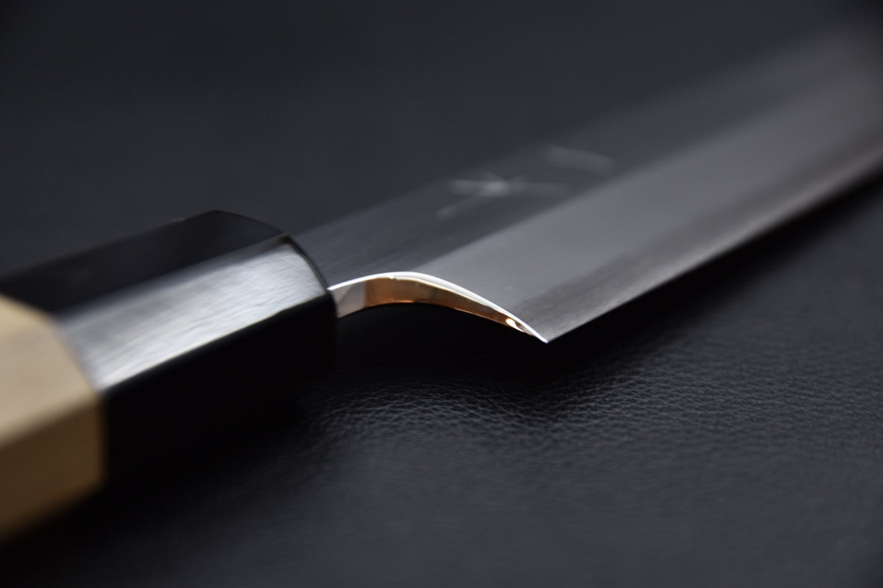 Hitohira Togashi Shirogami #1 Tachi Kiritsuke Yanagiba 300mm Ho