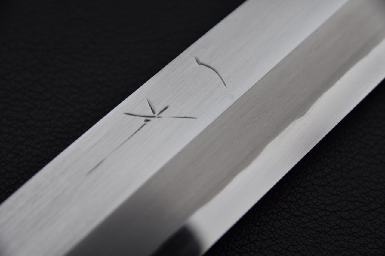 Hitohira Togashi Shirogami #1 Tachi Yanagiba 300mm Ebony