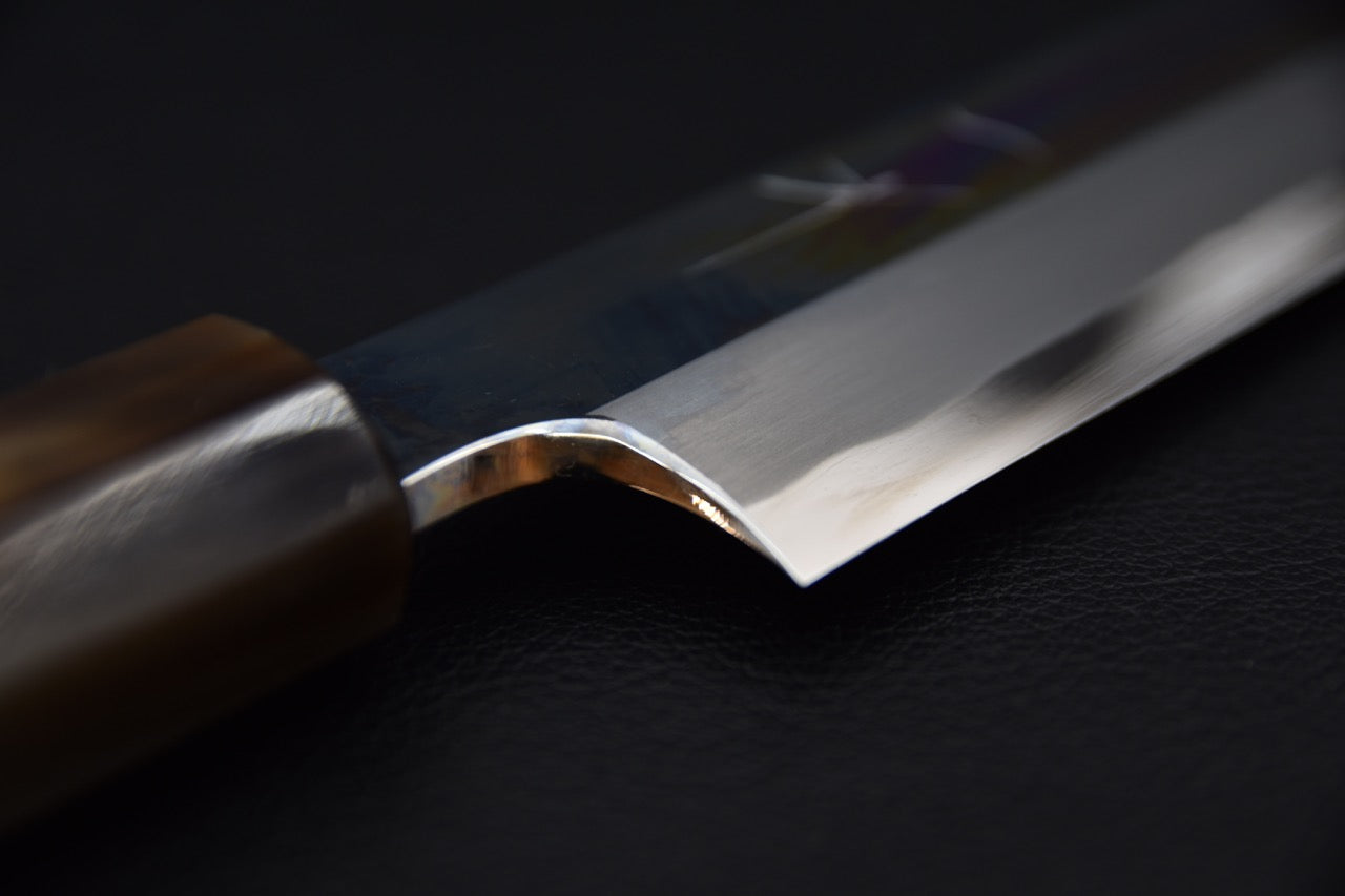 Hitohira Togashi Shirogami #1 Sakimaru 300mm Bois d'ébène