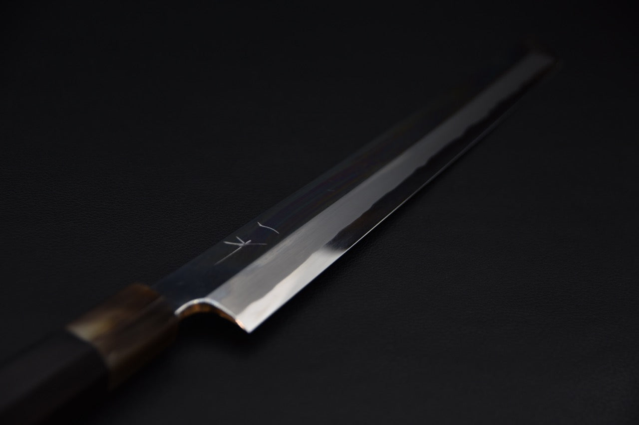 Hitohira Togashi Shirogami #1 Sakimaru 300mm Bois d'ébène