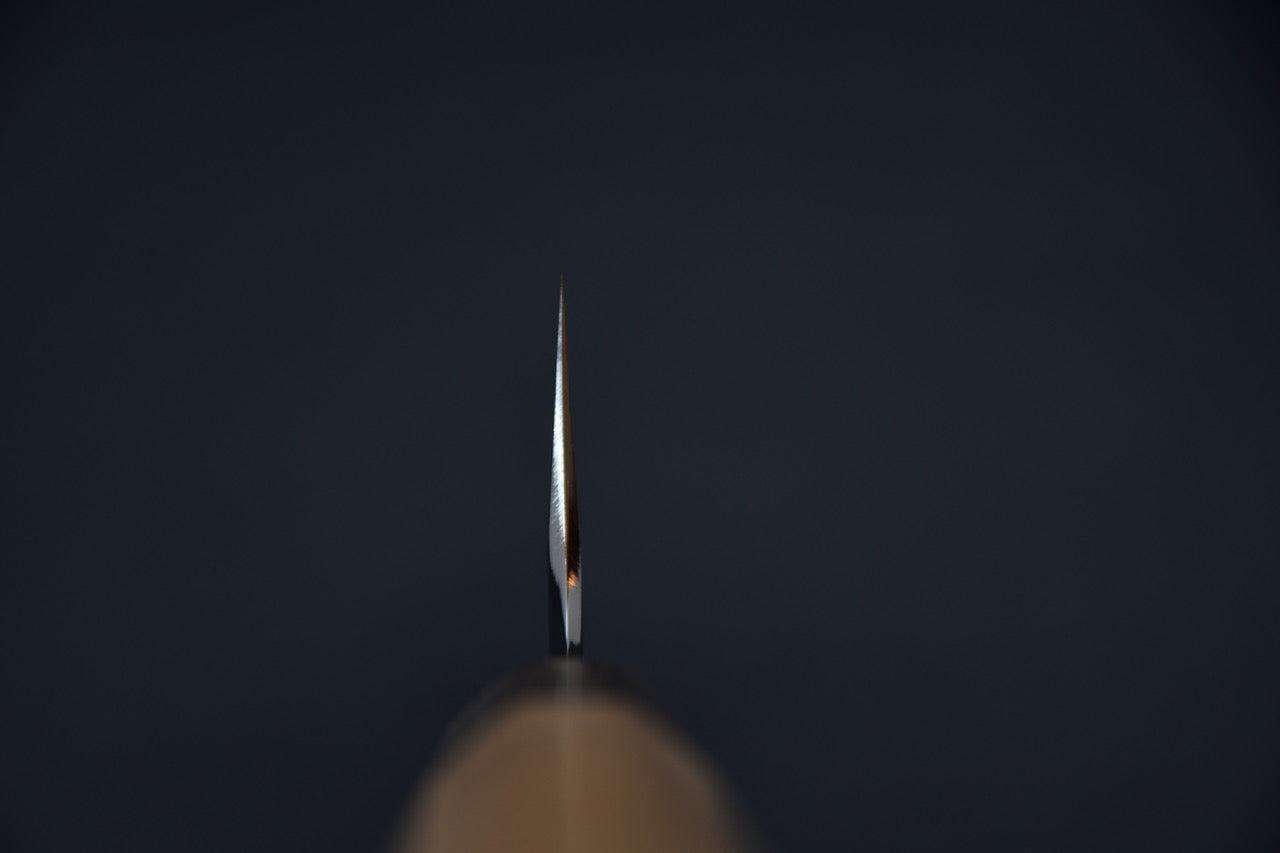 Hitohira Togashi Shirogami #2 Kurouchi Santoku Cerisier