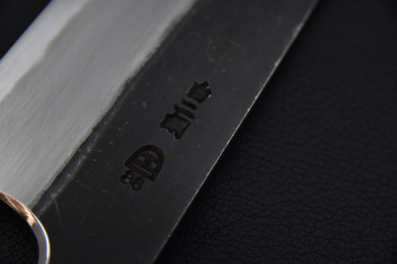 Hitohira Togashi Shirogami #2 Kurouchi Santoku Cerisier