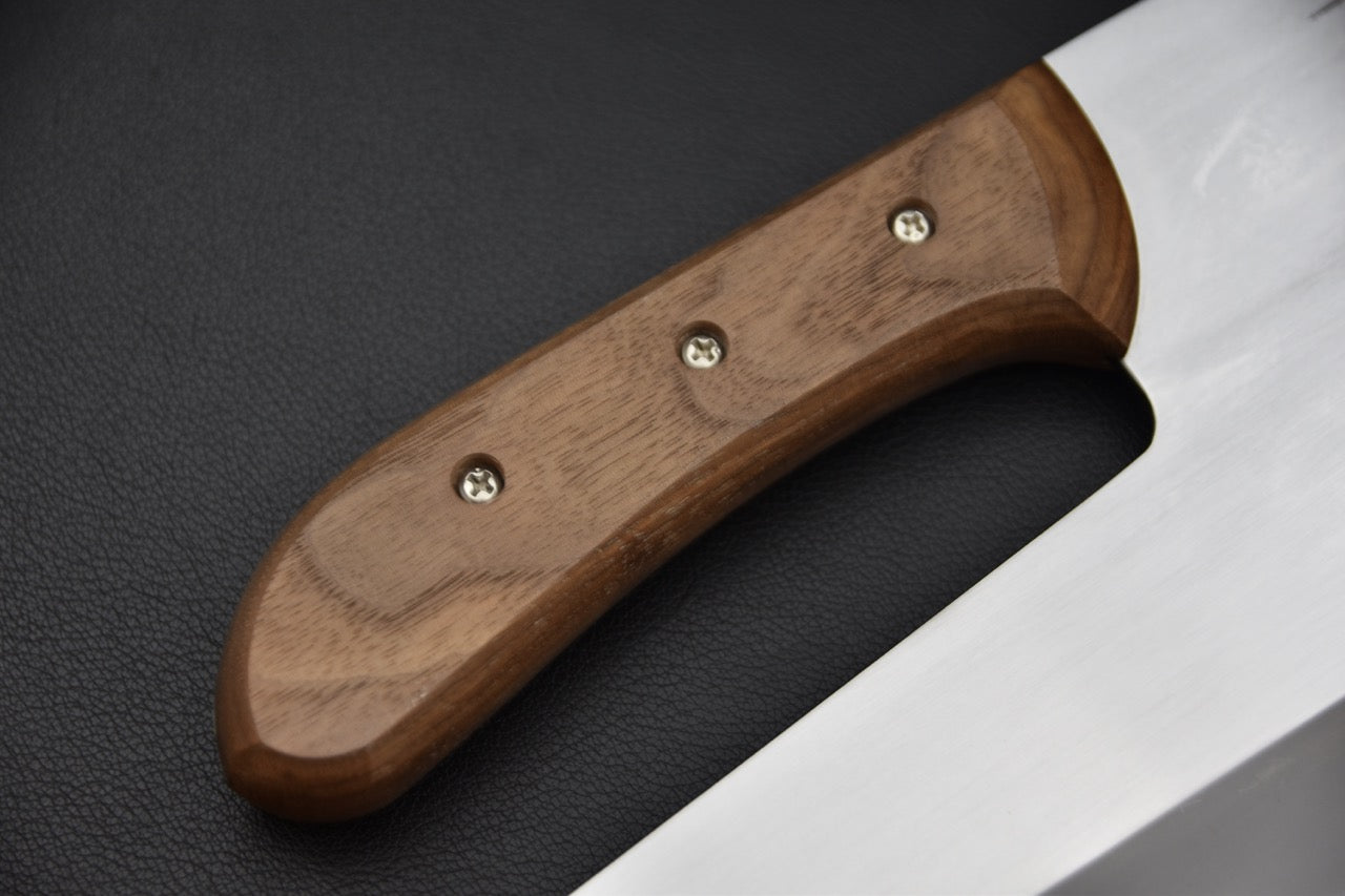 Hitohira Shirogami #2 Migaki Sobakiri 330mm Walnut