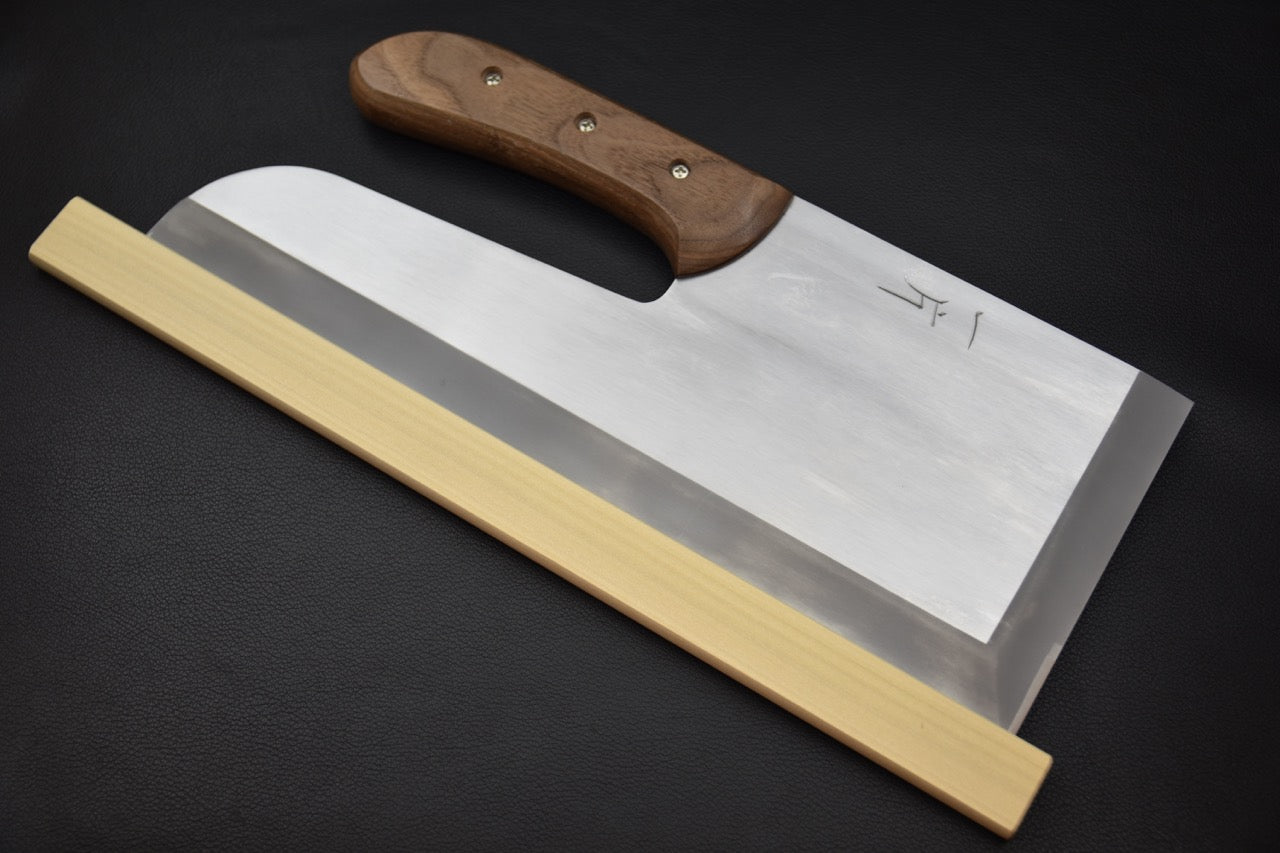 Hitohira Shirogami #2 Migaki Sobakiri 330mm Walnut