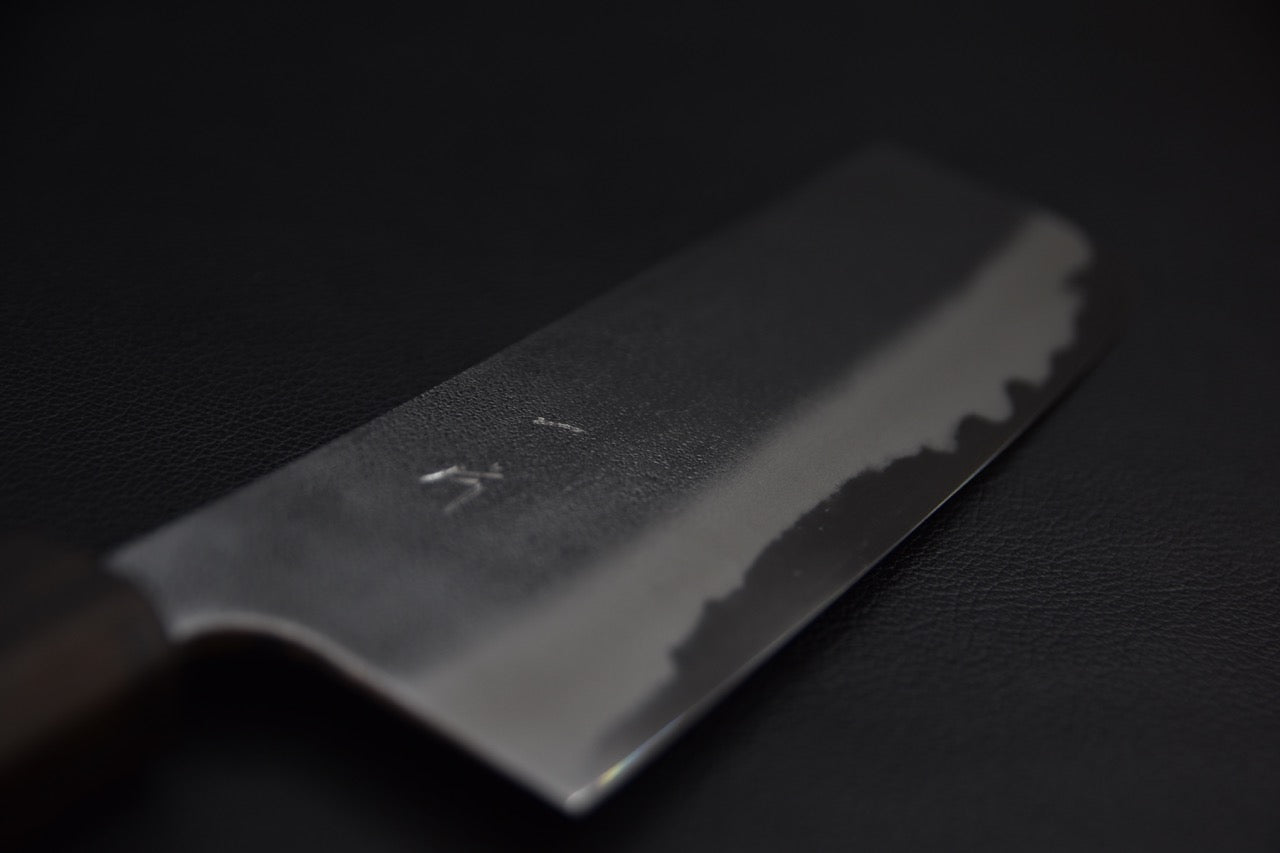 Hitohira YG Nashiji Shirogami #2 Nakiri Noyer