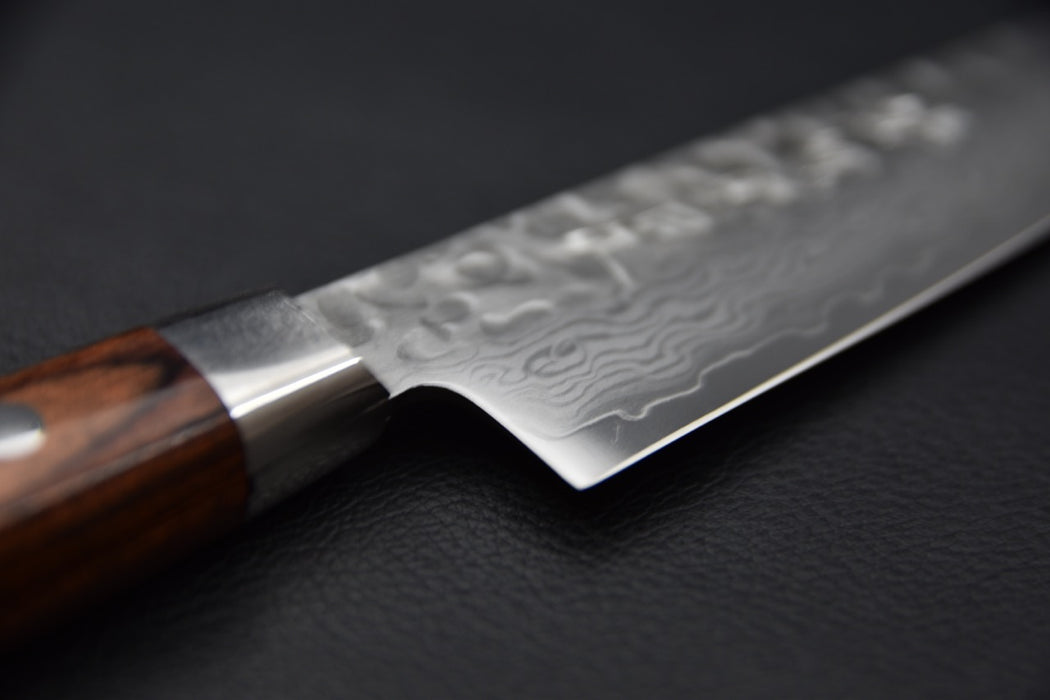 Hitohira Imojiya VG-10 ST Tsuchime Damascus Petty 135mm (Yo)