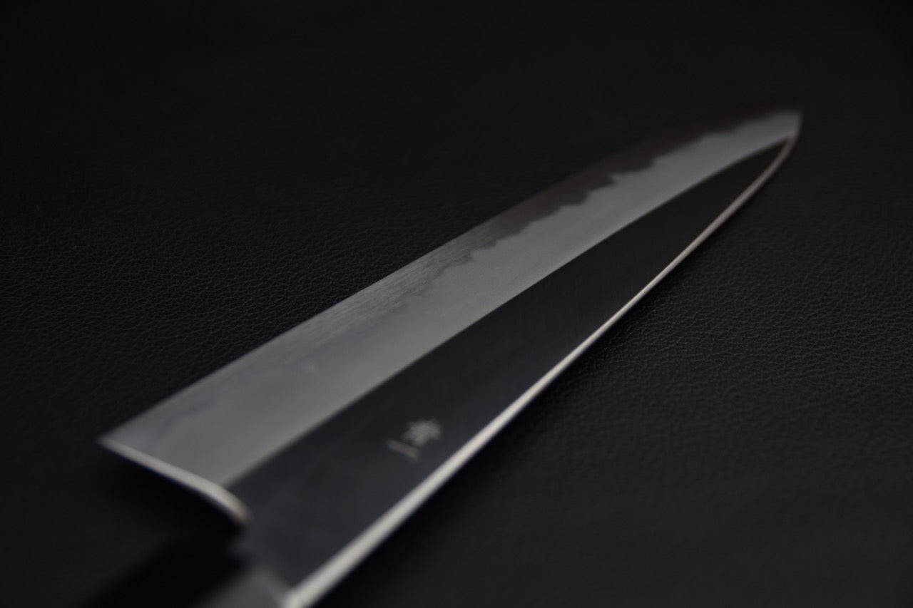 Hitohira Tanaka Kyuzo Aogami #1 Migaki Gyuto 210mm Ziricote