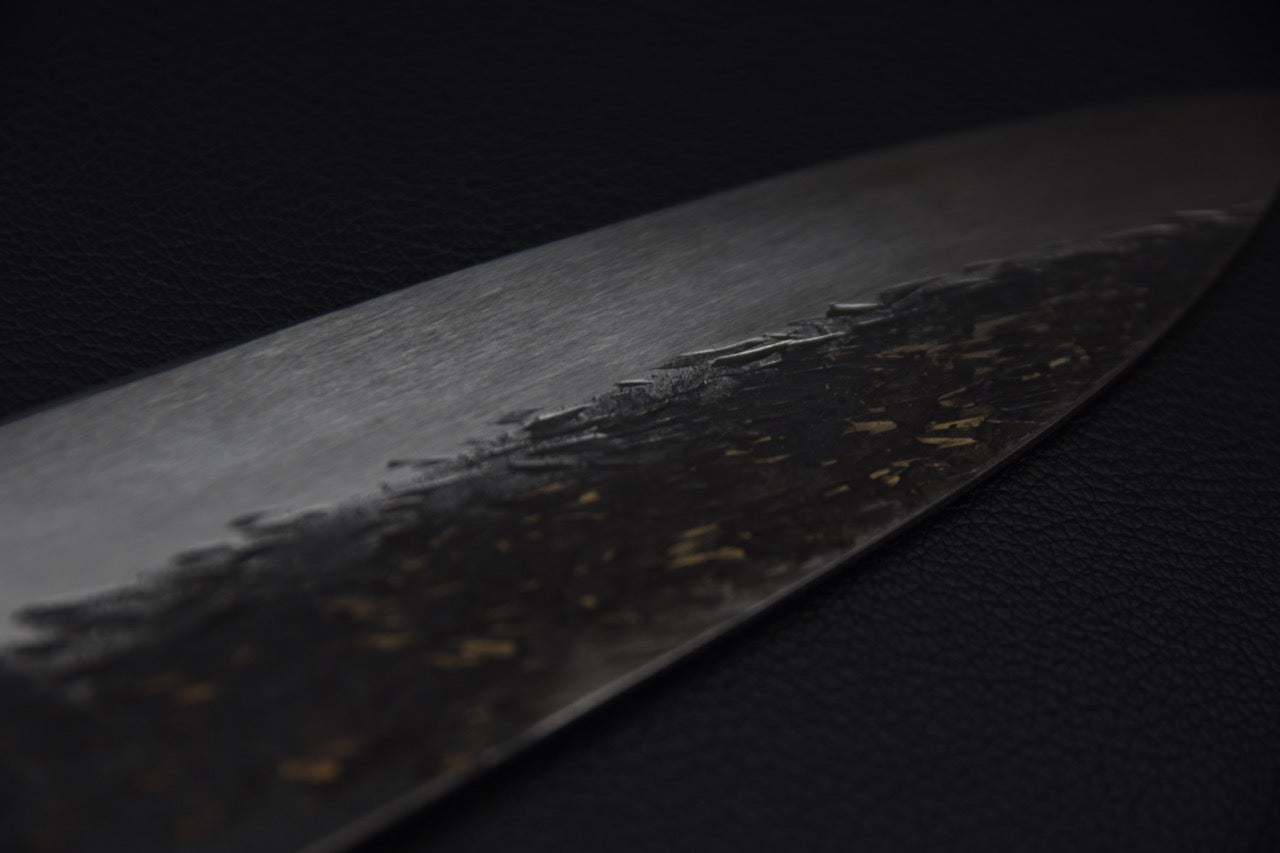 Isamitsu Aogami Super Kurouchi Gyuto 240mm Taihei Ébène Macassar