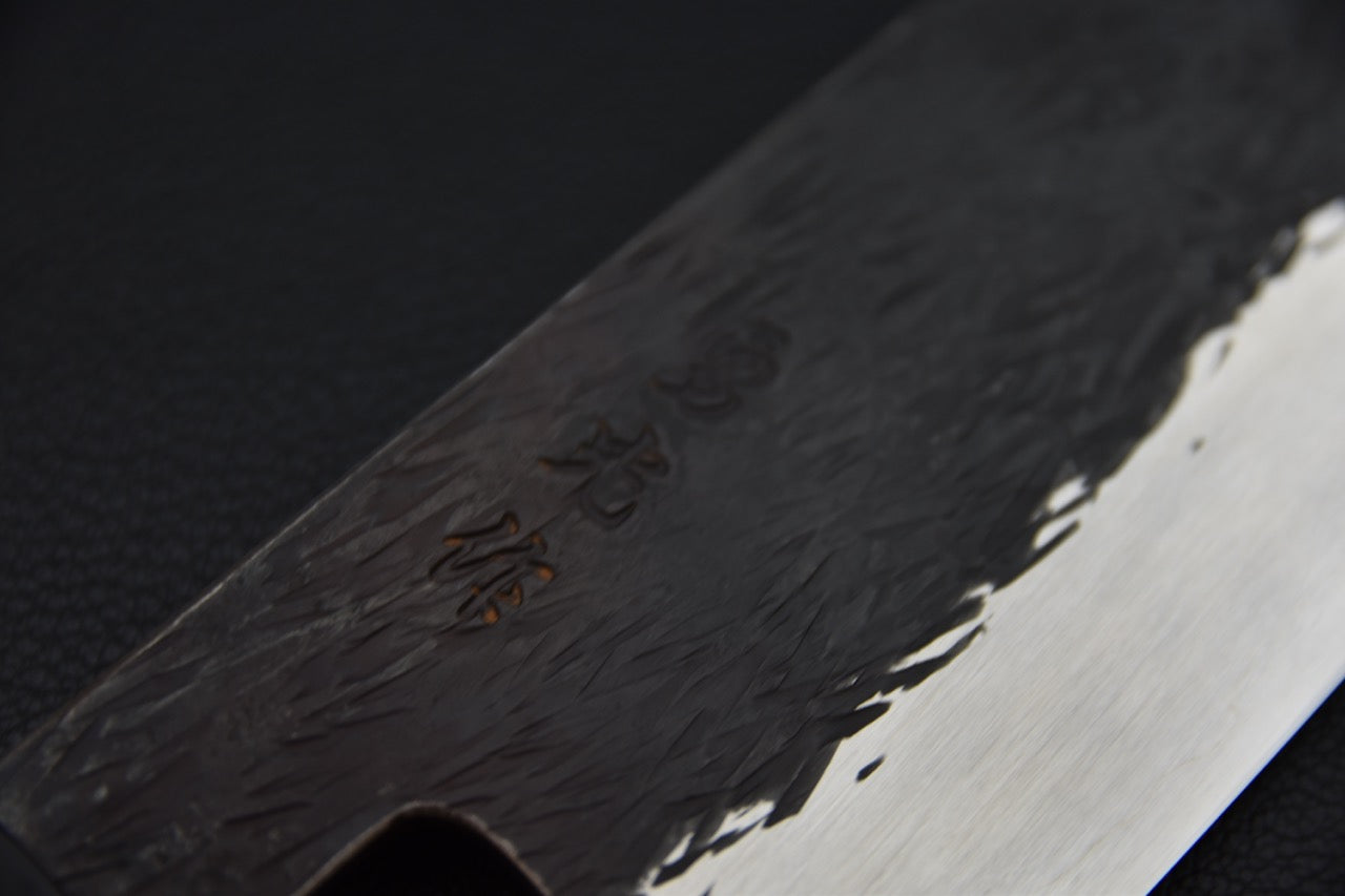 Isamitsu Aogami Super Kurouchi Gyuto 240mm Taihei Zebrawood