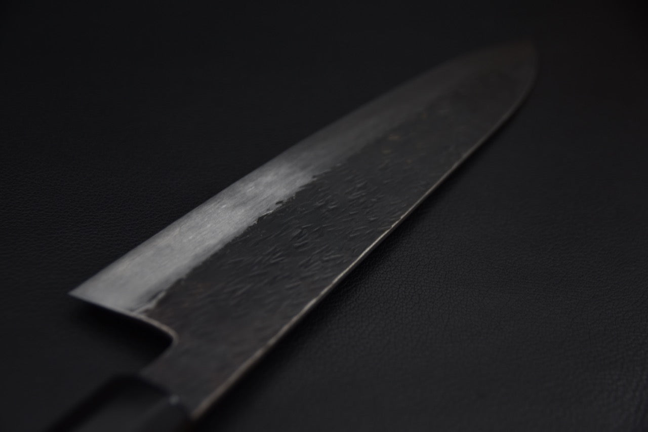 Isamitsu Aogami Super Kurouchi Gyuto 240mm Taihei Zebrawood