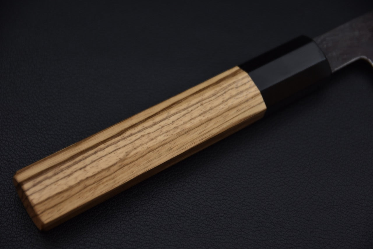 Isamitsu Aogami Super Kurouchi Gyuto 240mm Taihei Zebrawood
