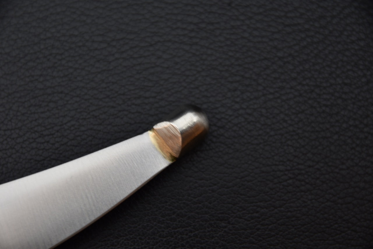 Couteau japonais Kanehide Bessaku Chosaki bout arrondi renforcé en métal